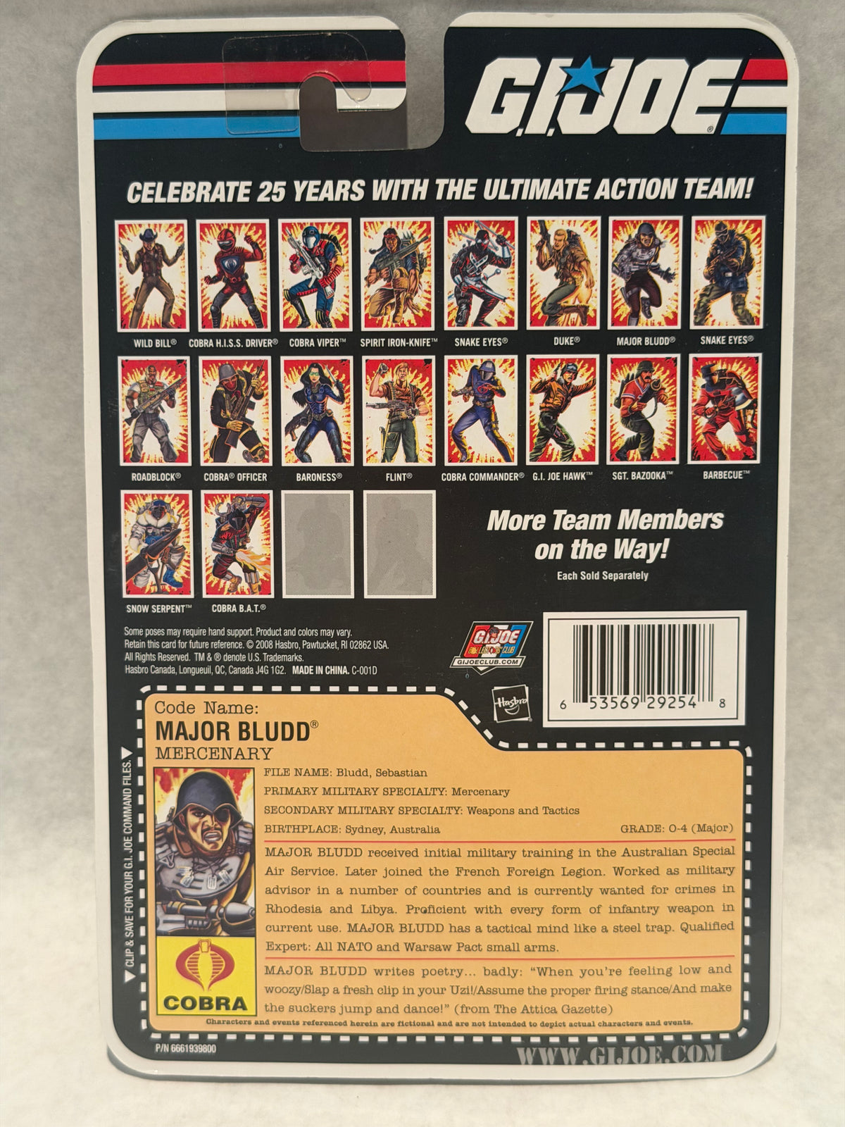 G.I. Joe Major Bludd