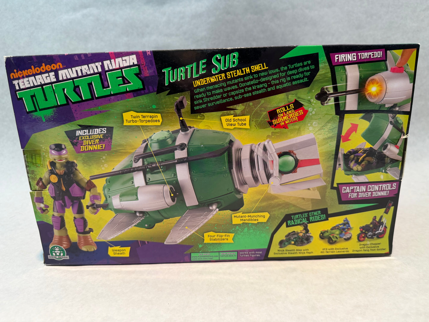 TMNT Turtle Sub Underwater Stealth Ship