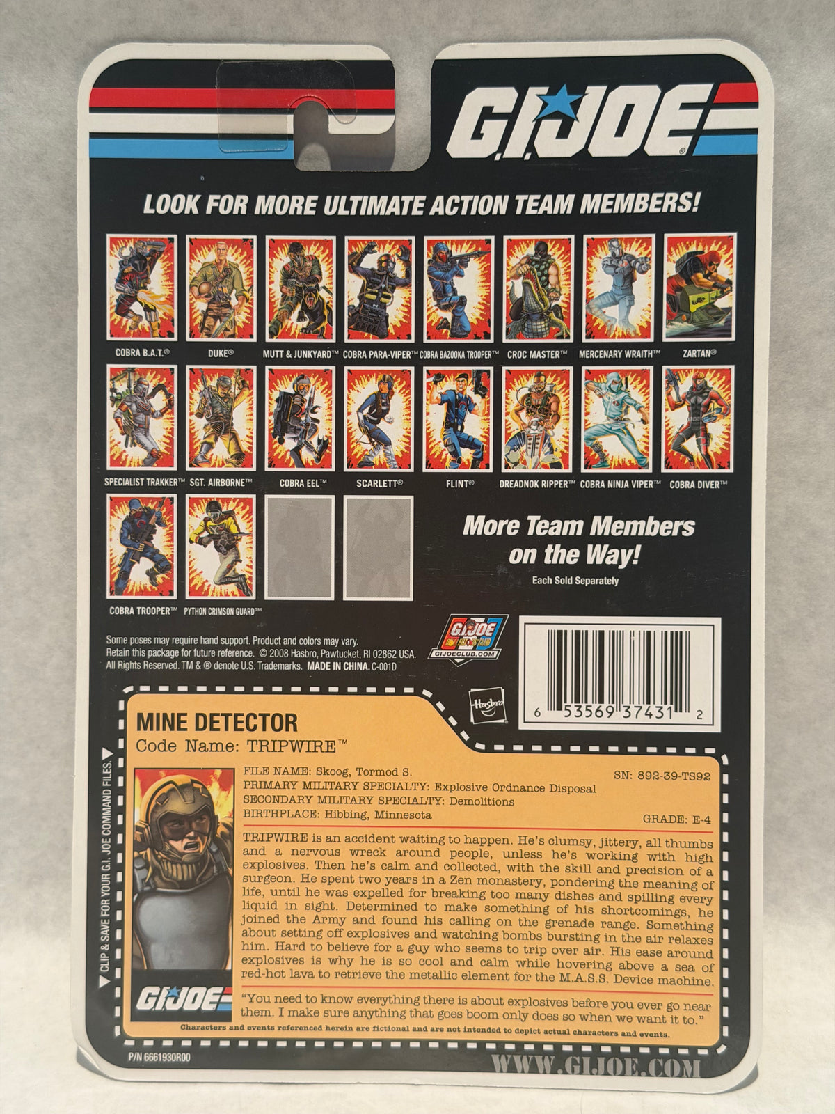 G.I. Joe Comic Series Tripwire