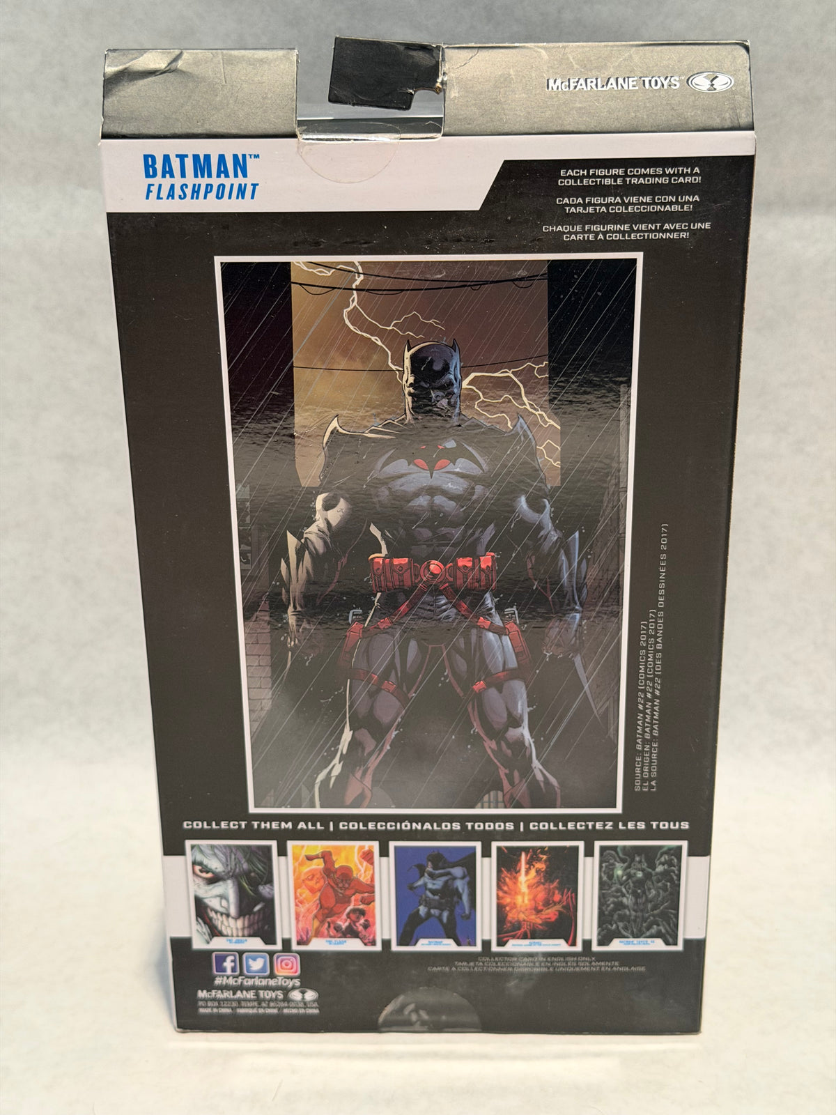 DC Multiverse McFarlane Flashpoint Thomas Wayne Batman