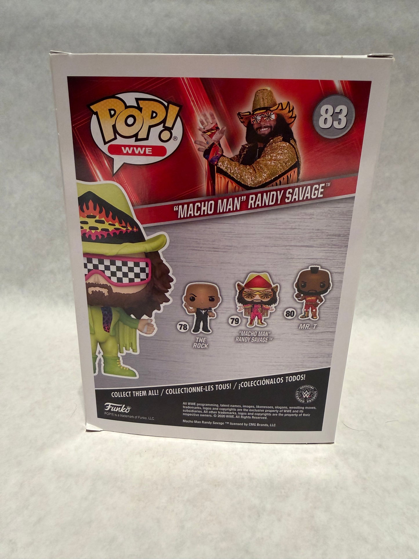 Funko Pop 83 Macho Man Randy Savage WWE Lime Green