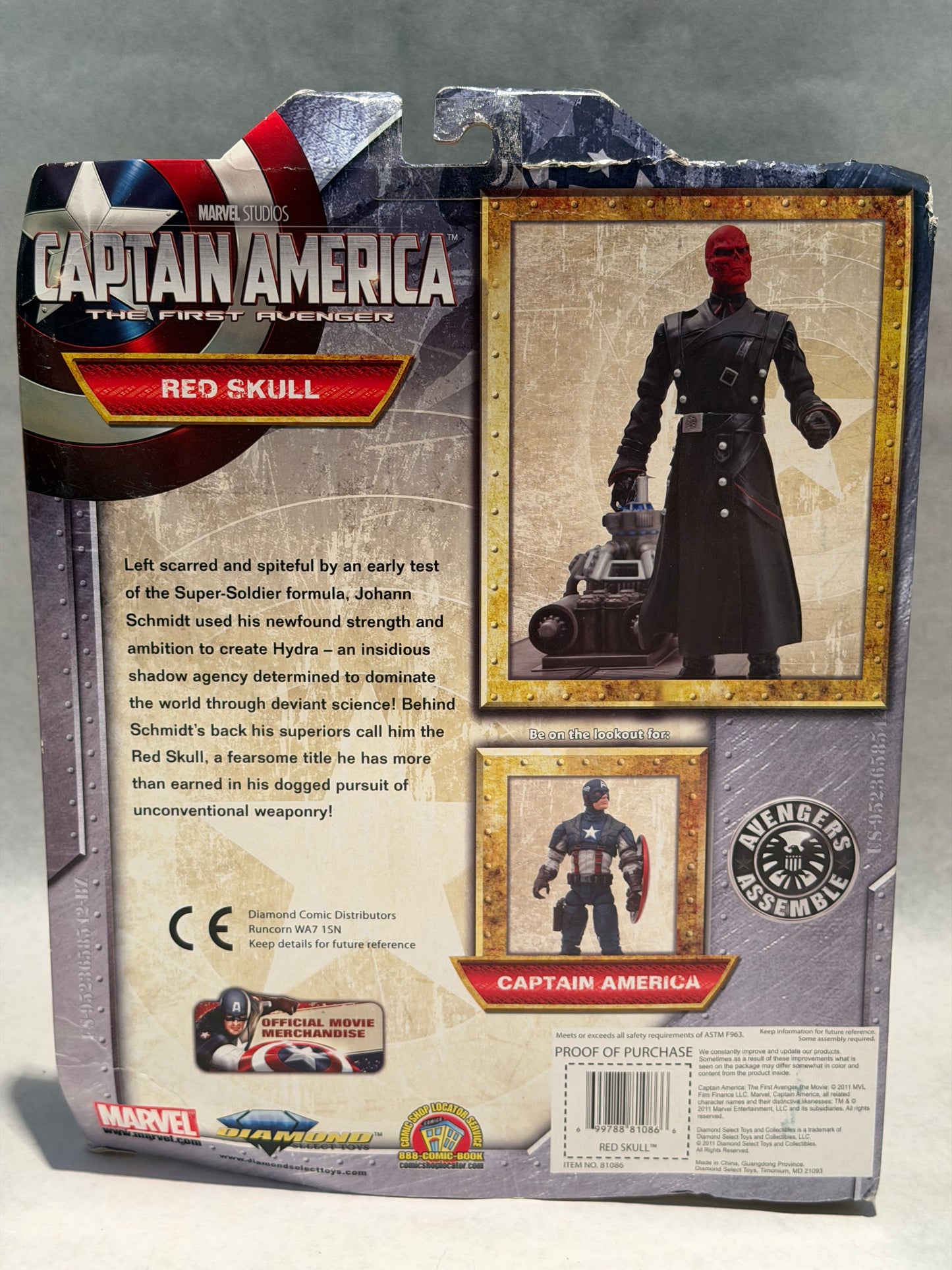 Marvel Select Red Skull Captain America