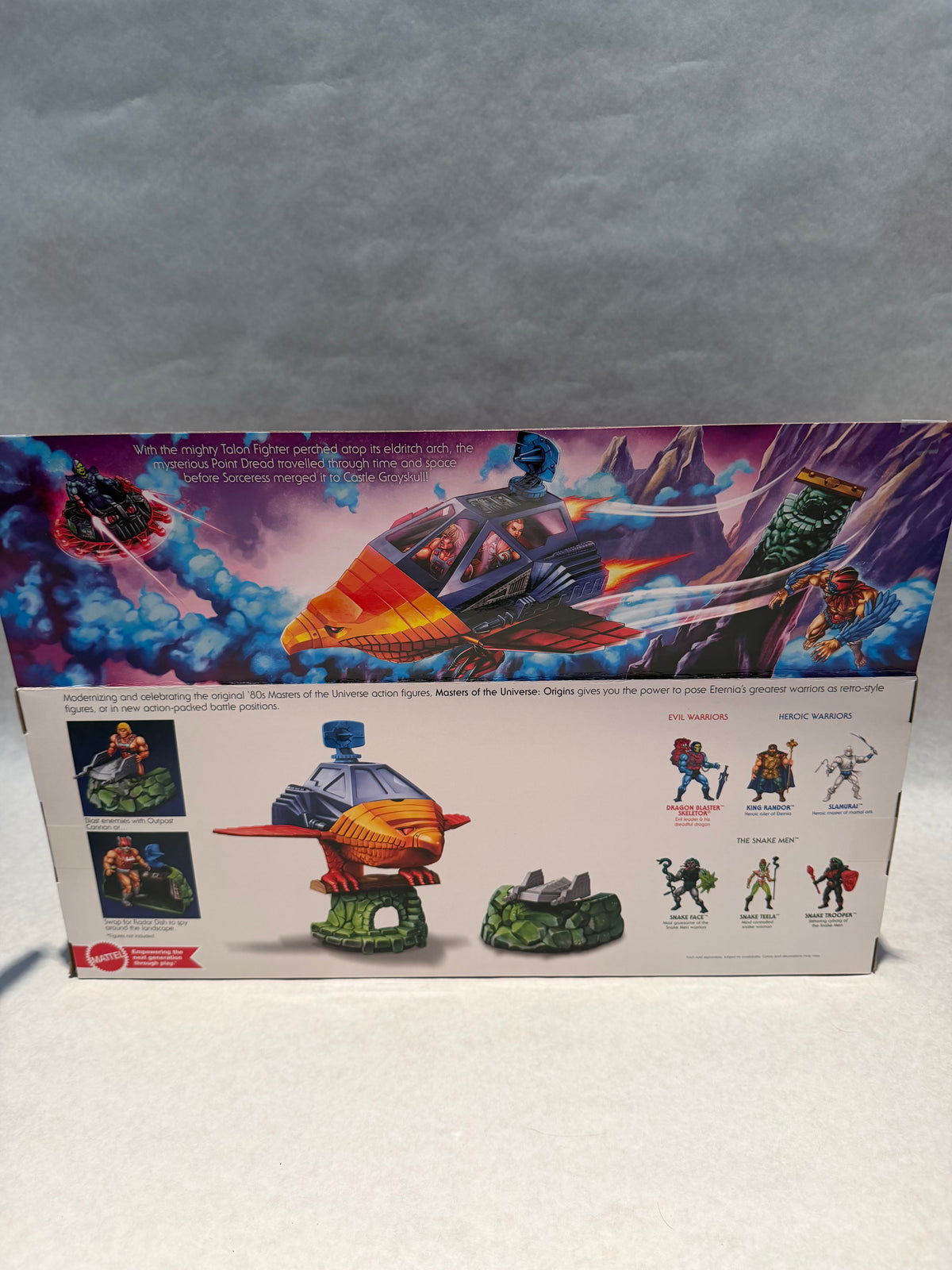 MOTU Origins Point Dread Talon Fighter