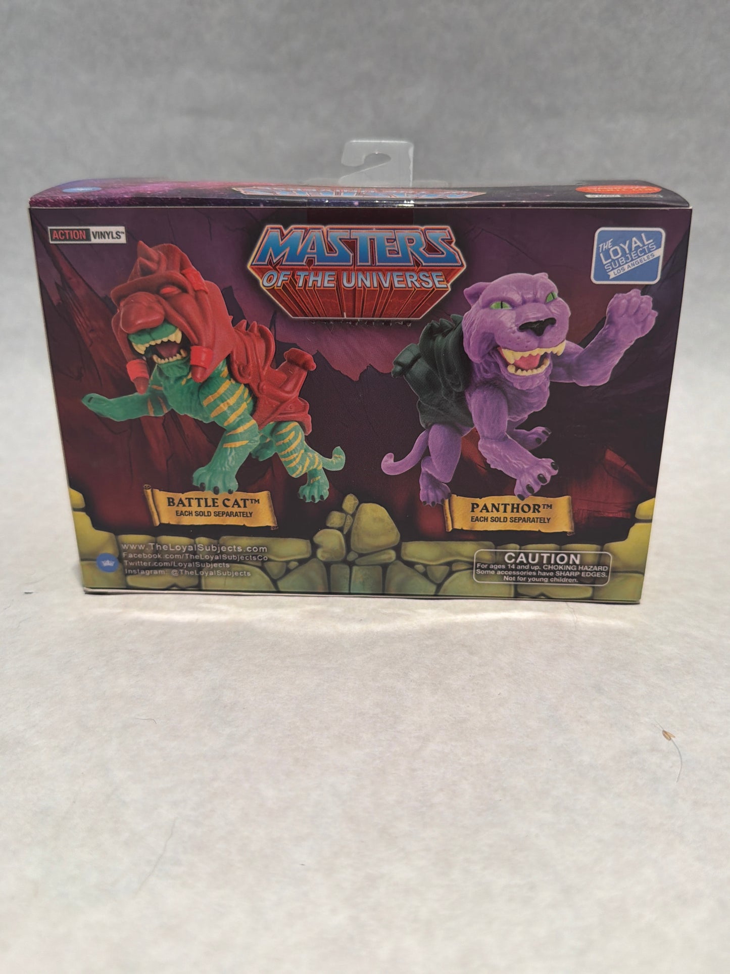 MOTU Loyal Subjects Battle Cat Flocked