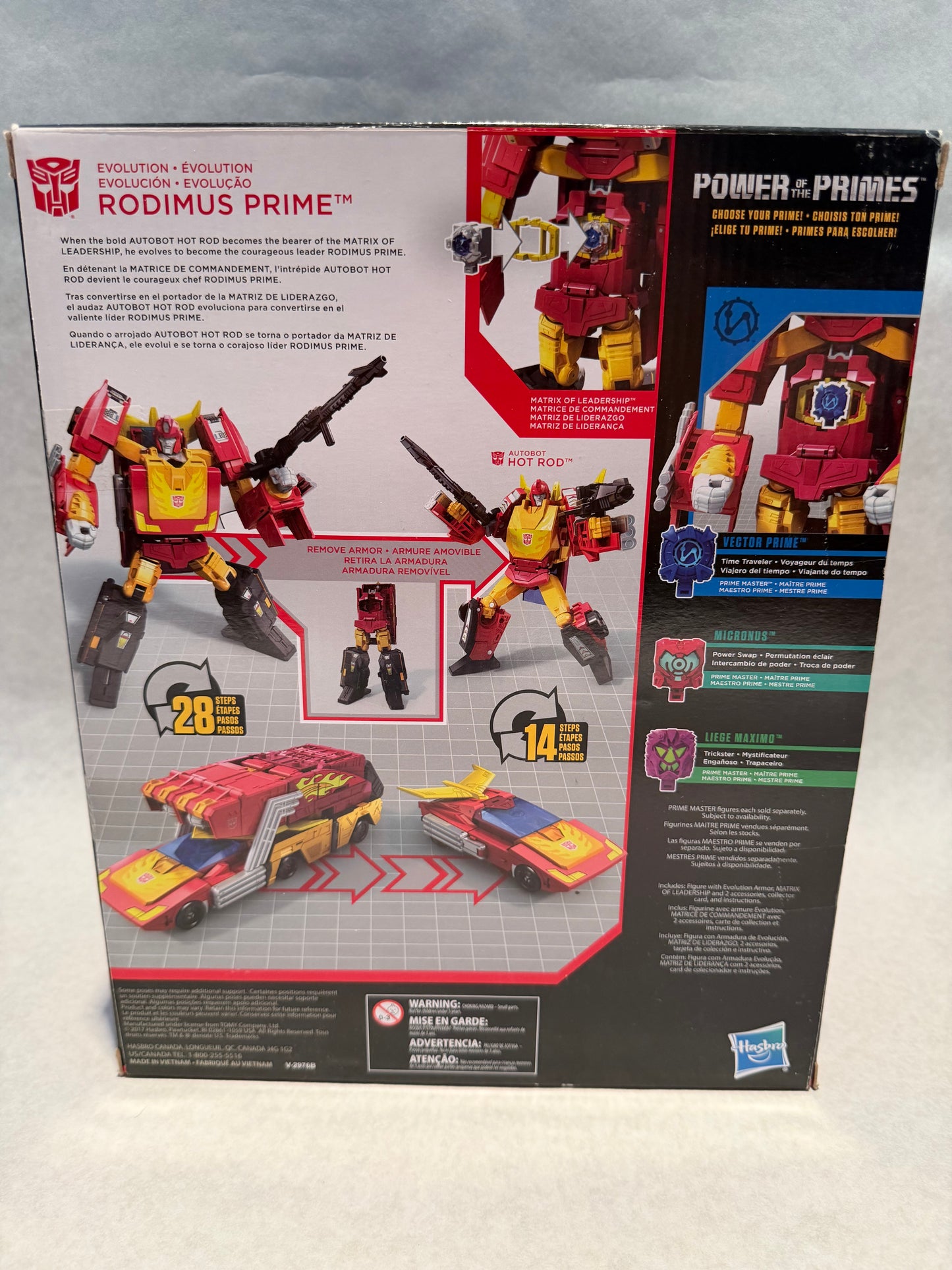 Transformers POTP Rodimus Primes