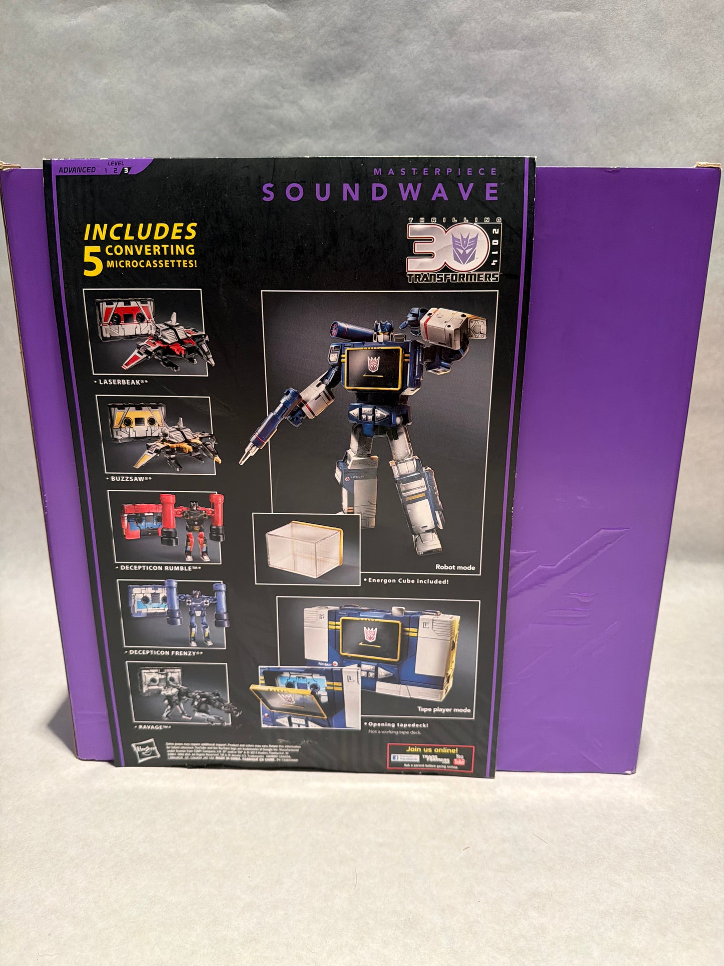 Transformers MP Soundwave MISB