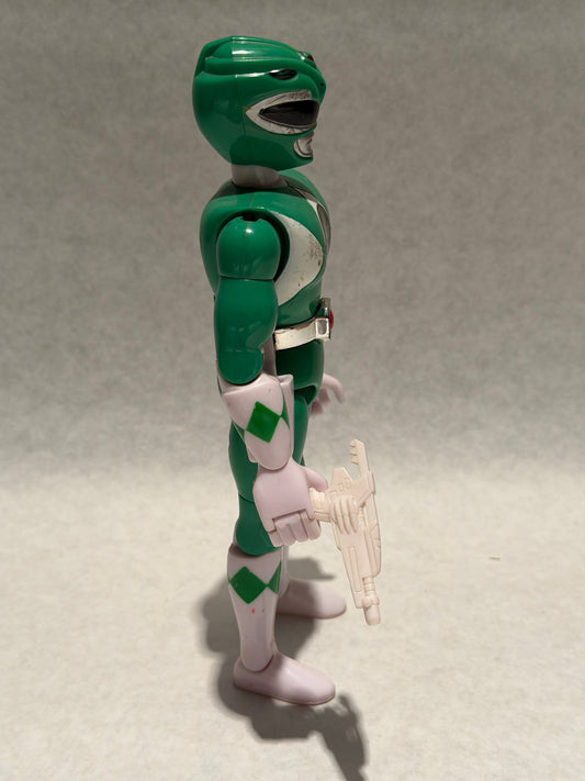 Vintage 1993 Power Rangers green w Weapon