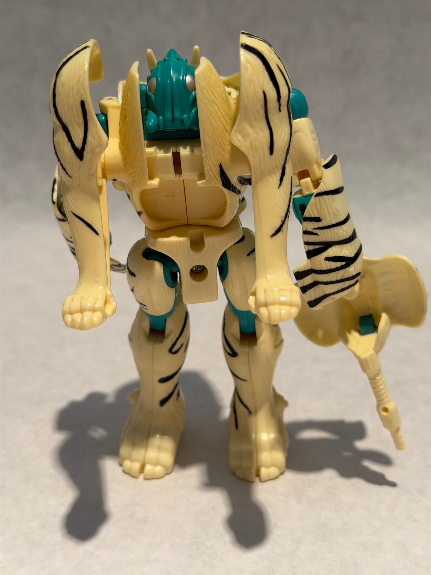 Vintage 1997 Transformers Beast Wars Tigatron Figure