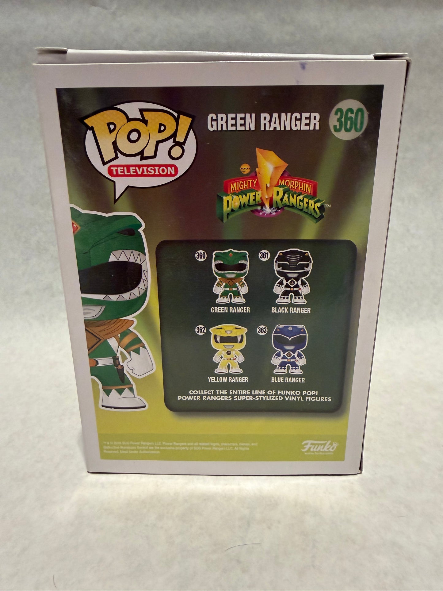 Funko Pop 360 Green Power Ranger