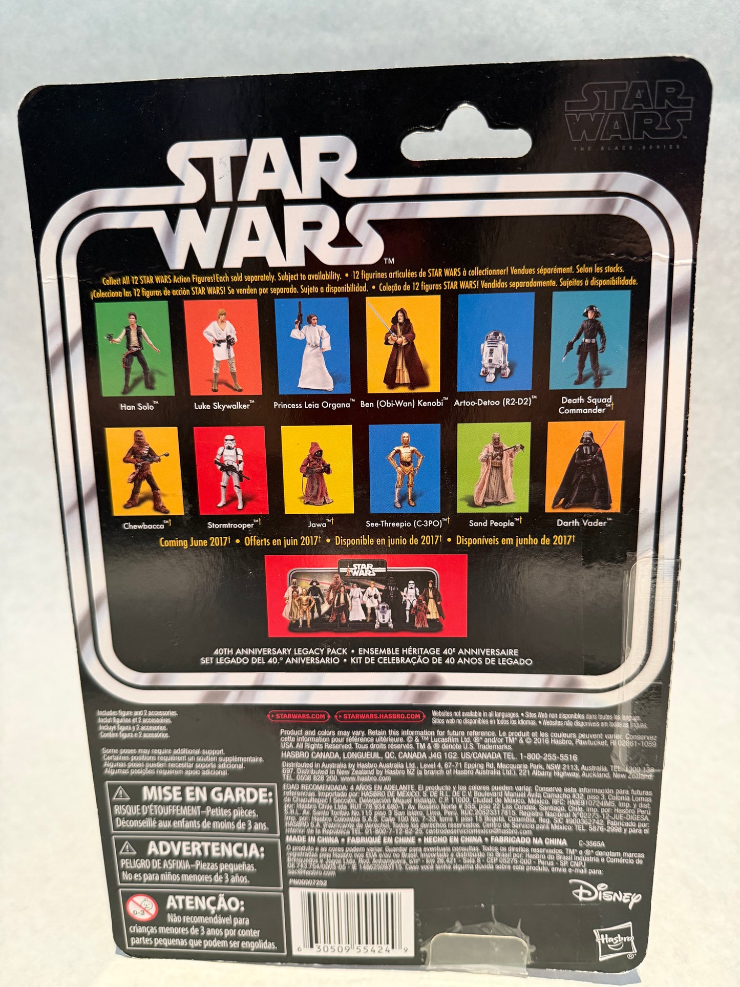 Star Wars 40th Anniversary Black Series Luke Skywalker