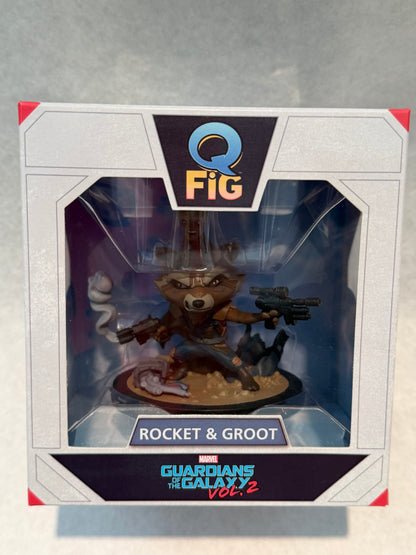Q-Fig Rocket and Groot