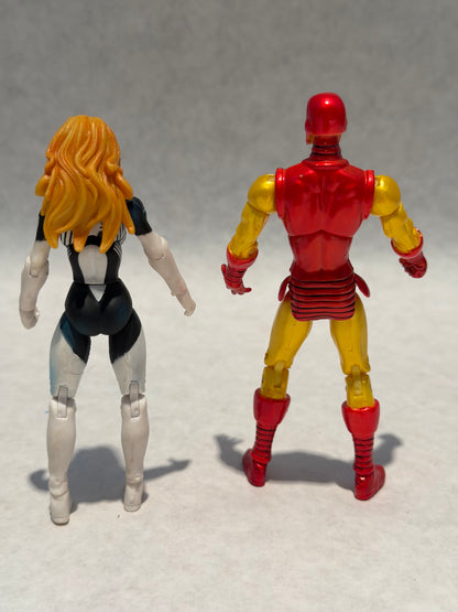 Marvel Universe 2 Pack Secret Wars Iron Man & Spider-Woman