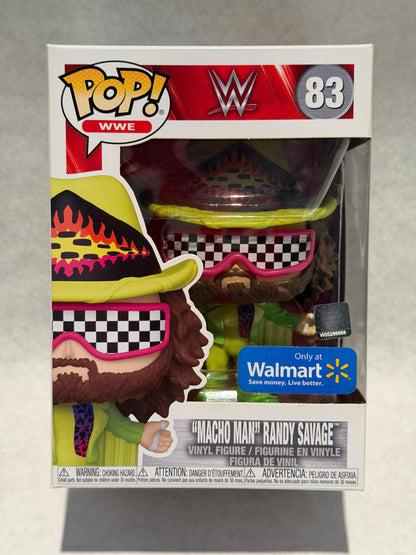 Funko Pop 83 Macho Man Randy Savage WWE Lime Green