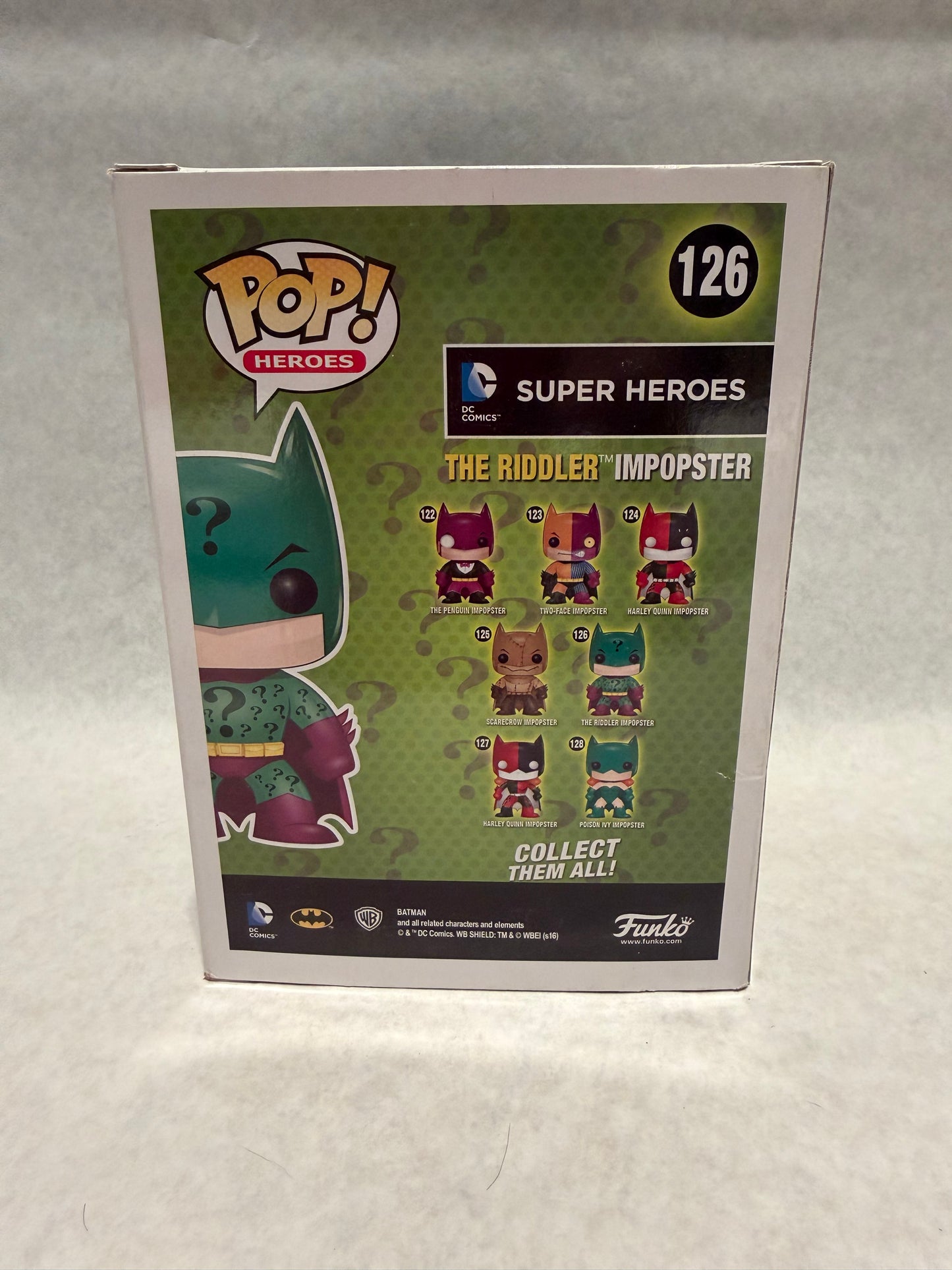 Funko Pop 126 The Riddler Imposter