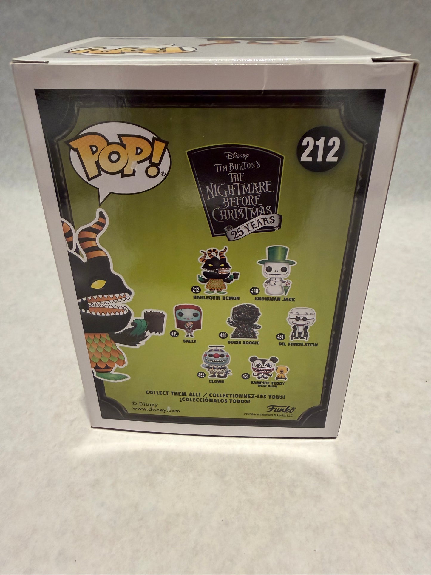 Funko Pop 212 Harlequin Demon Glow in the Dark
