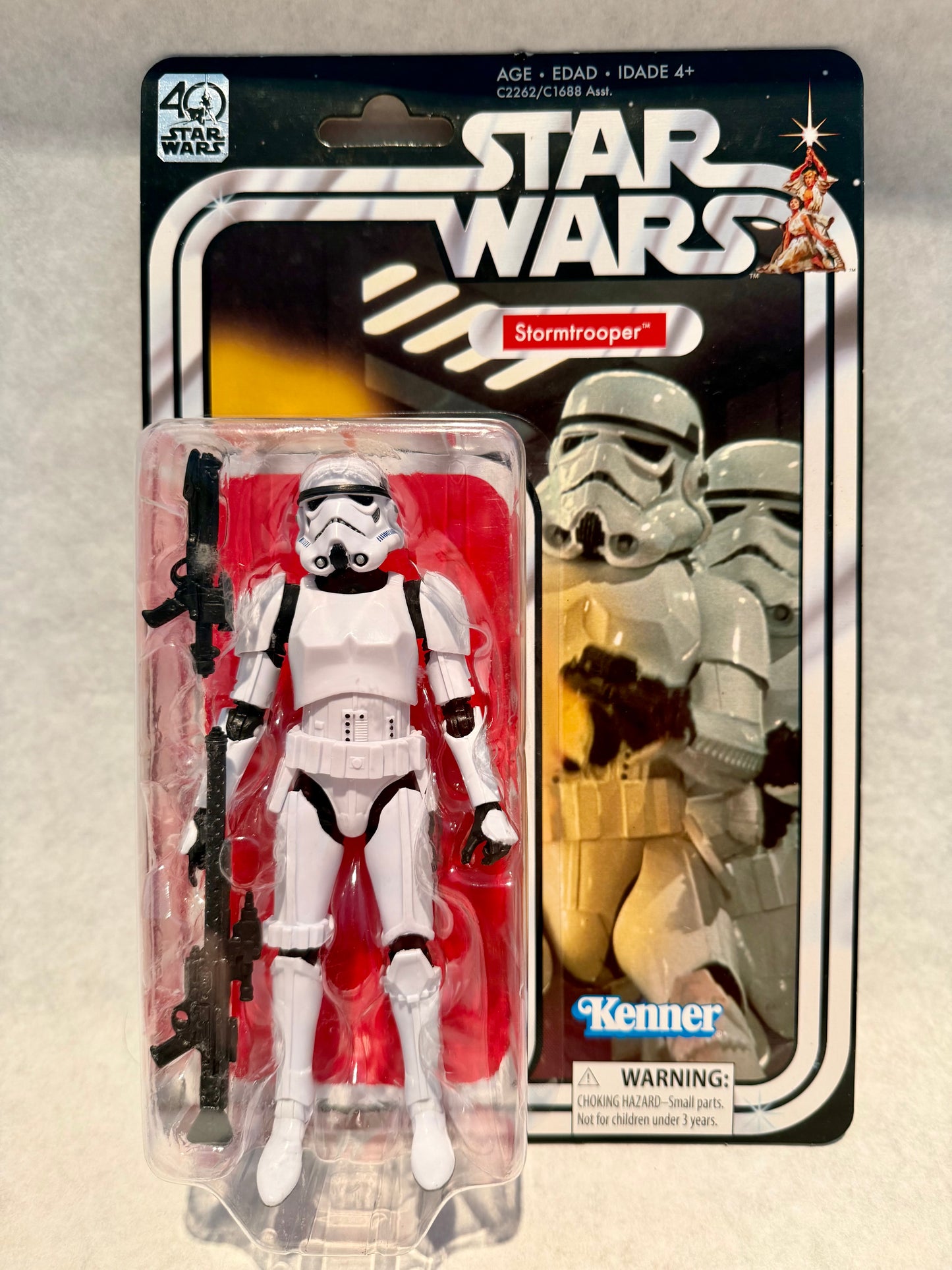 Star Wars 40th Anniversary Black Series Stormtrooper