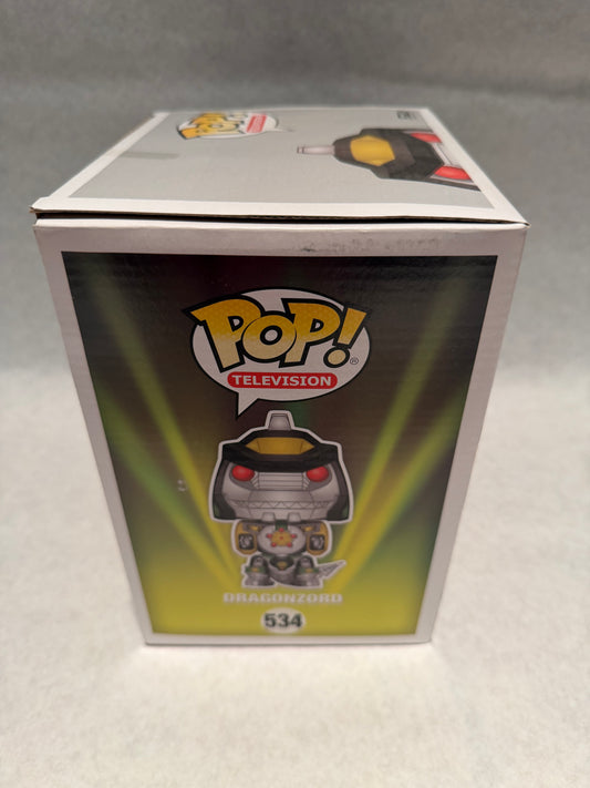 Funko Pop 534 Dragonzord Power Rangers Exclusive