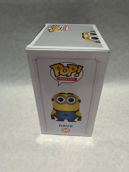 Funko Pop 36 Metallic Dave Limited Exclusive