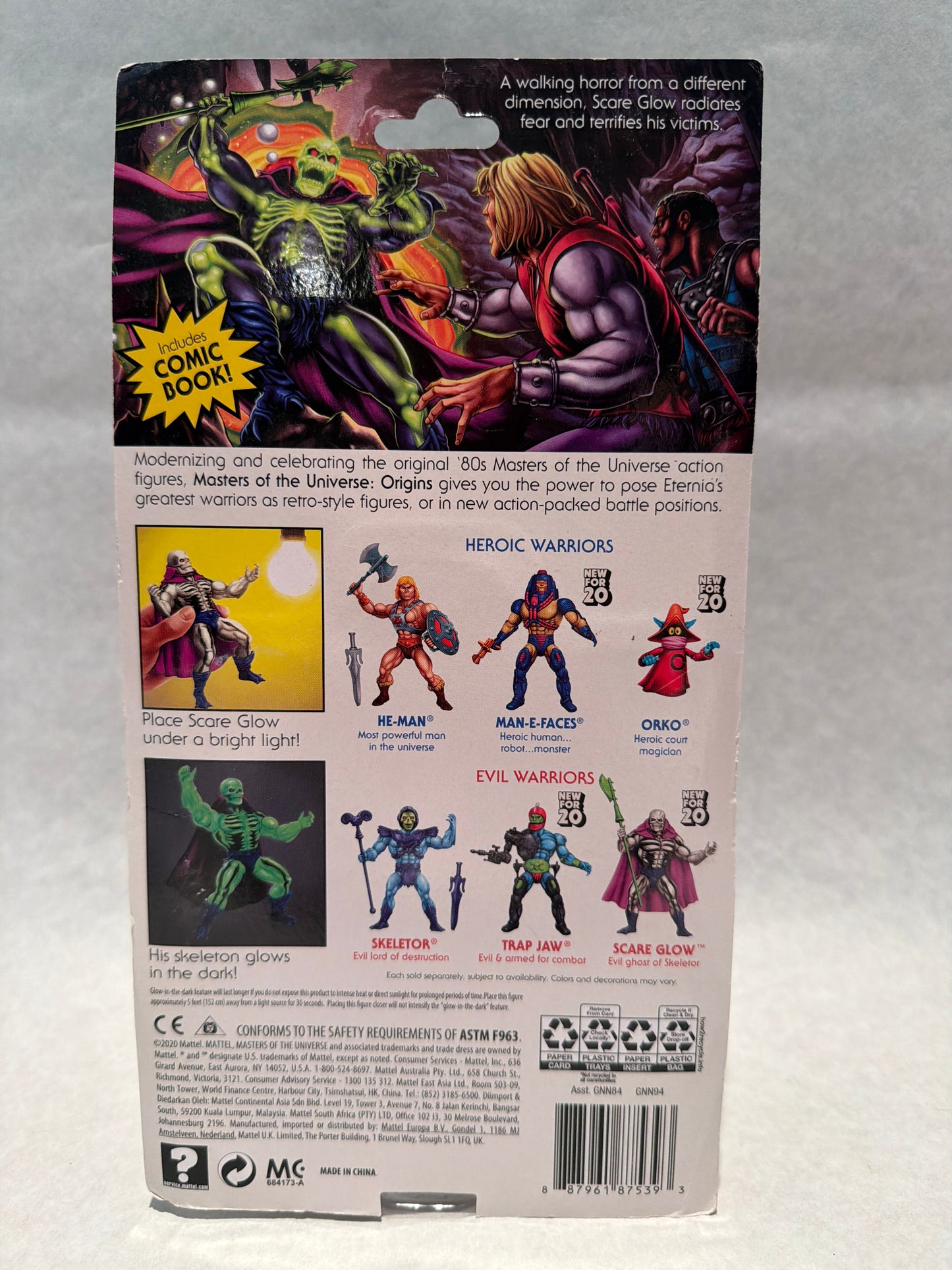 MOTU Retro Scare Glow