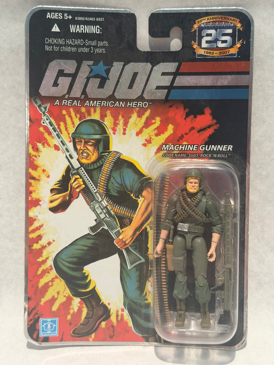 G.I. Joe 25th Anniversary Machine Gunner