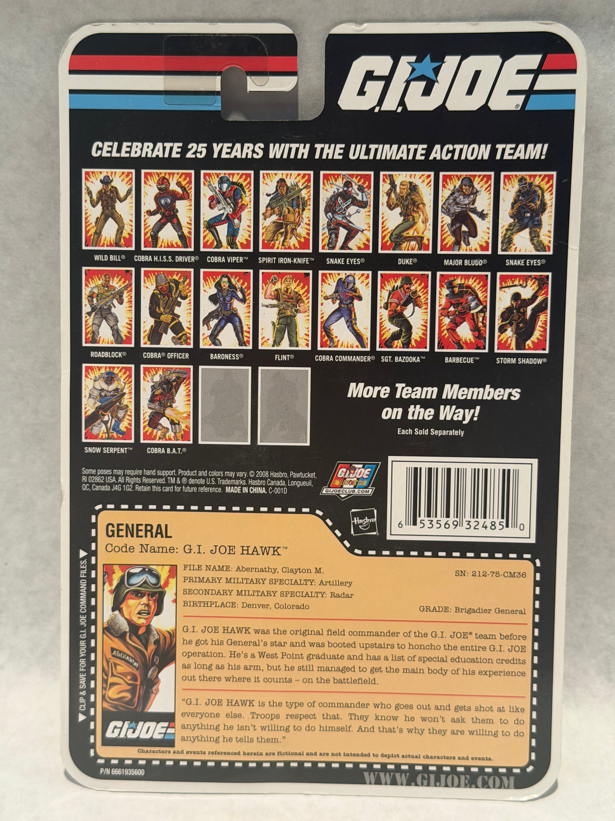 G.I. Joe General Hawk