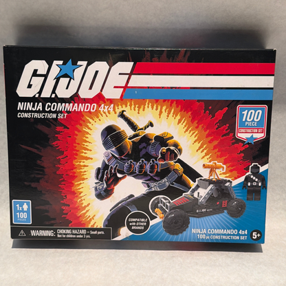GI JOE  Ninja Commando 4x4 Construction Set