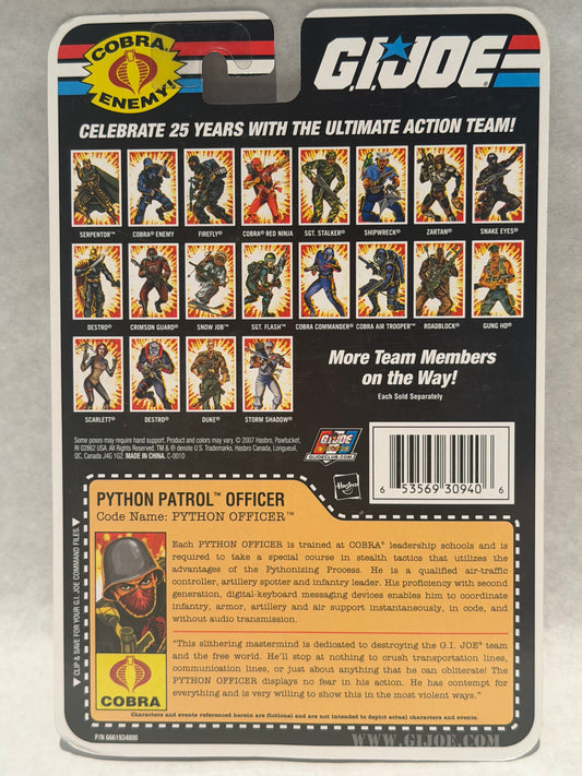 G.I. Joe Cobra Python Patrol Officer