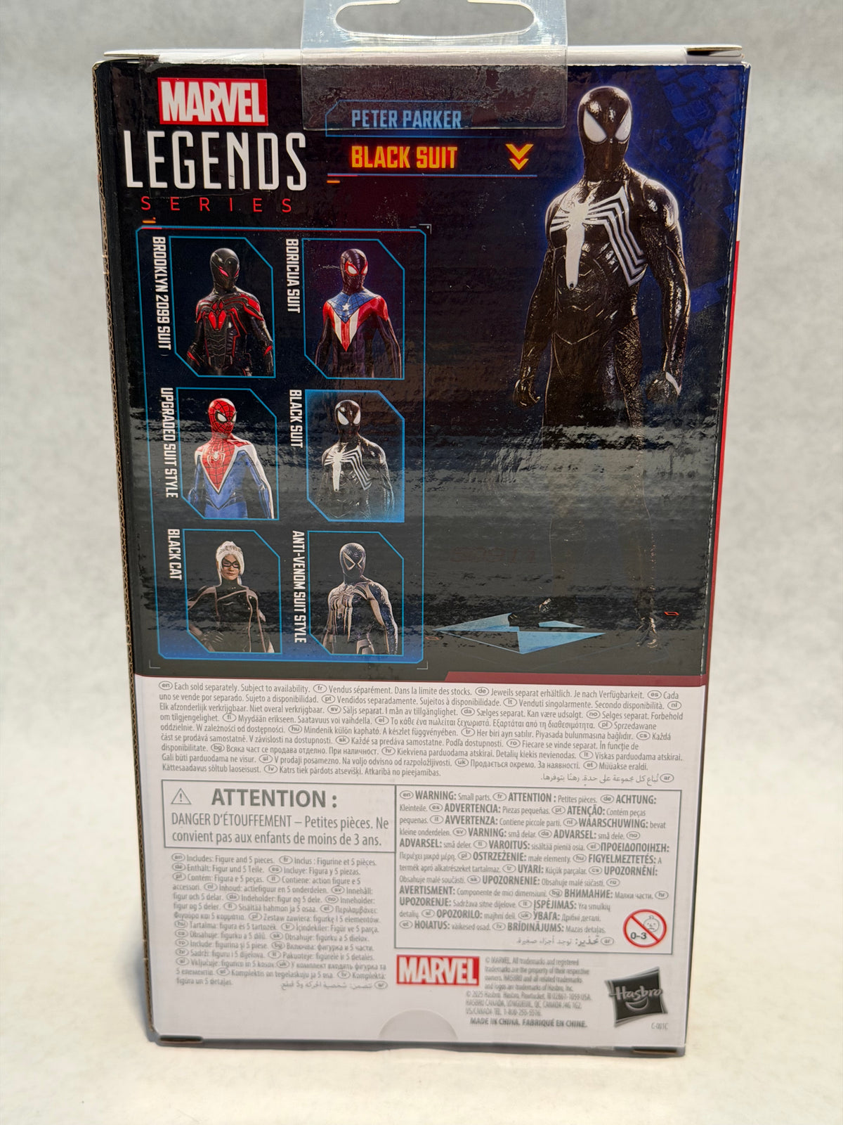 Marvel Legends Spider-Man 2 Black Suit