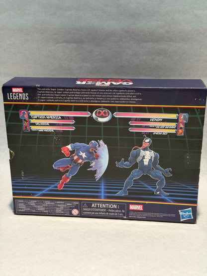 Marvel Legends Captain America vs Venom