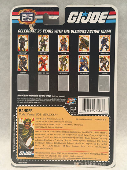 G.J. Joe 25th Anniversary Ranger Sgt Stalker