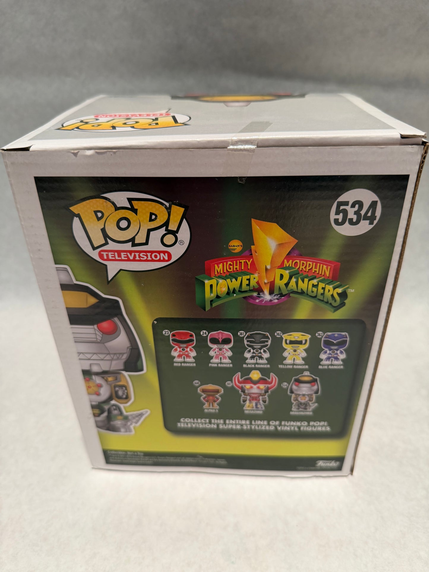 Funko Pop 534 Dragonzord Power Rangers Exclusive