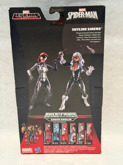 Marvel Legends Skyline Sirens Black Cat BAF Green Goblin