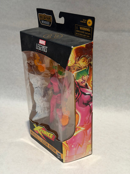 Marvel Legends X-Force Boom Boom BAF Wendigo