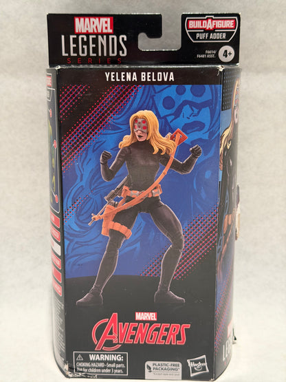 Marvel Legends Yelena Belova BAF Puff Adder