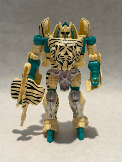 Vintage 1997 Transformers Beast Wars Tigatron Figure
