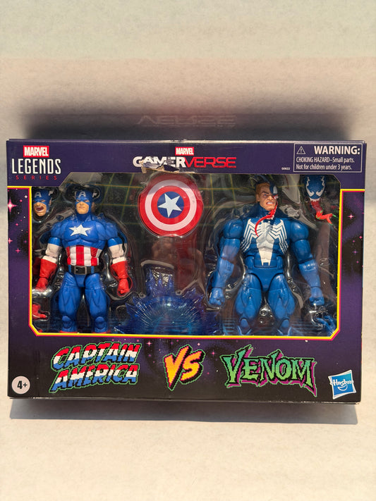 Marvel Legends Captain America vs Venom