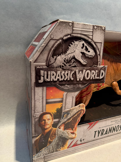 Jurassic World Tyranosaurus Rex Balltle Damage