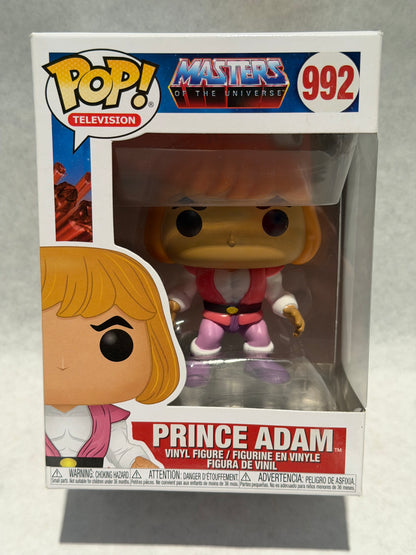 Funko Pop 992 Prince Adam MOTU