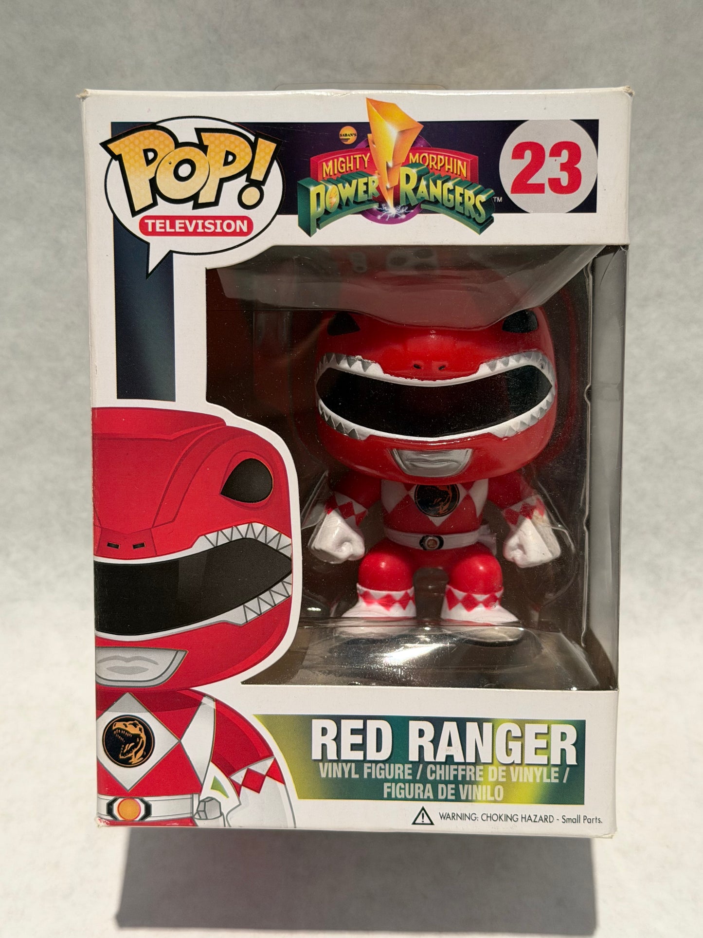 Funko Pop 23 Red Ranger Vaulted
