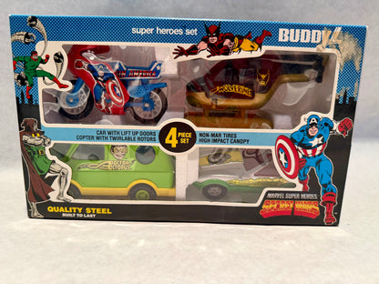 Buddy L Secret Wars 4 Pack