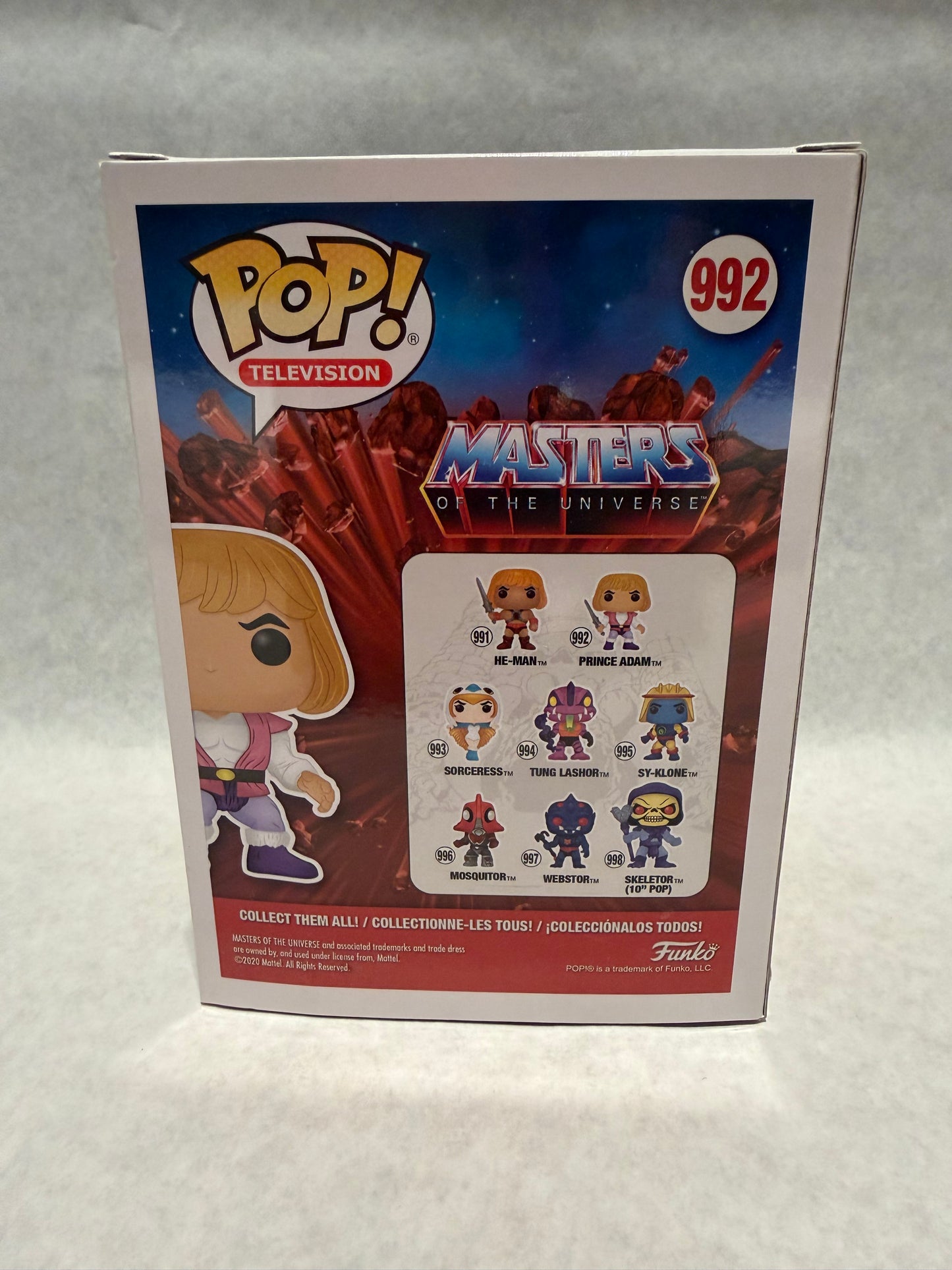 Funko Pop 992 Prince Adam MOTU