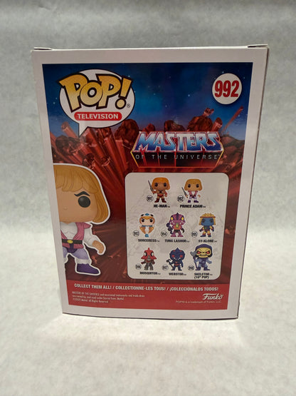 Funko Pop 992 Prince Adam MOTU