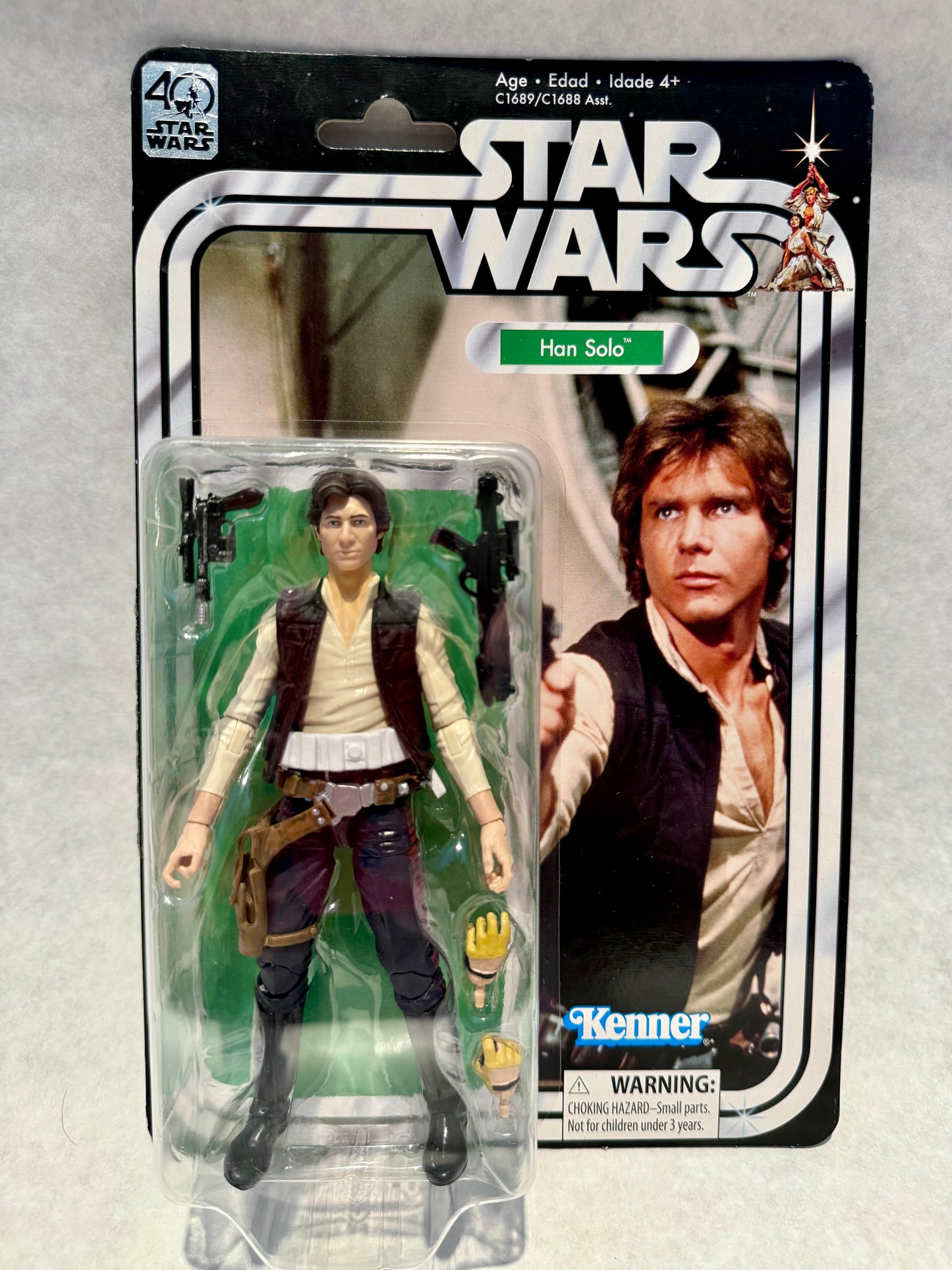 Star Wars 40th Anniversary Black Series Han Solo
