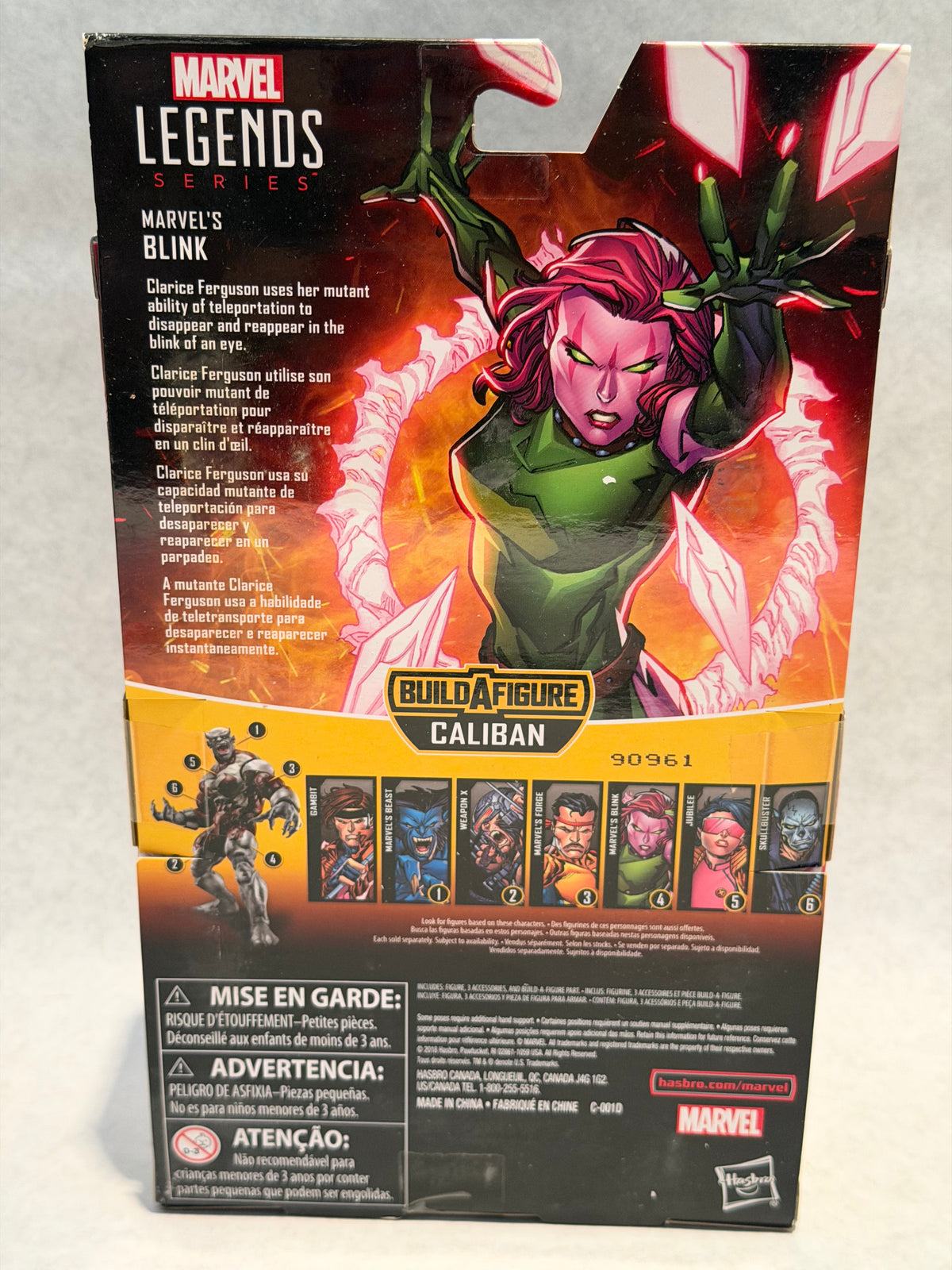 Marvel Legends X-Men Blink Caliban BAF