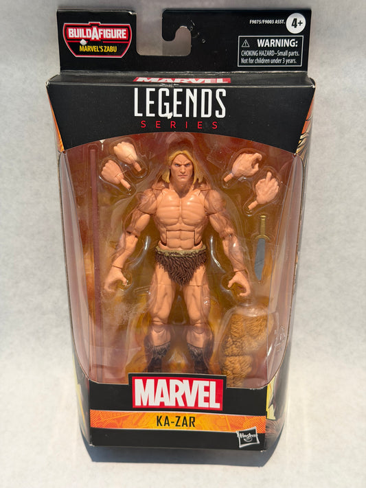 Marvel Legends Ka-Zar Zabu BAF