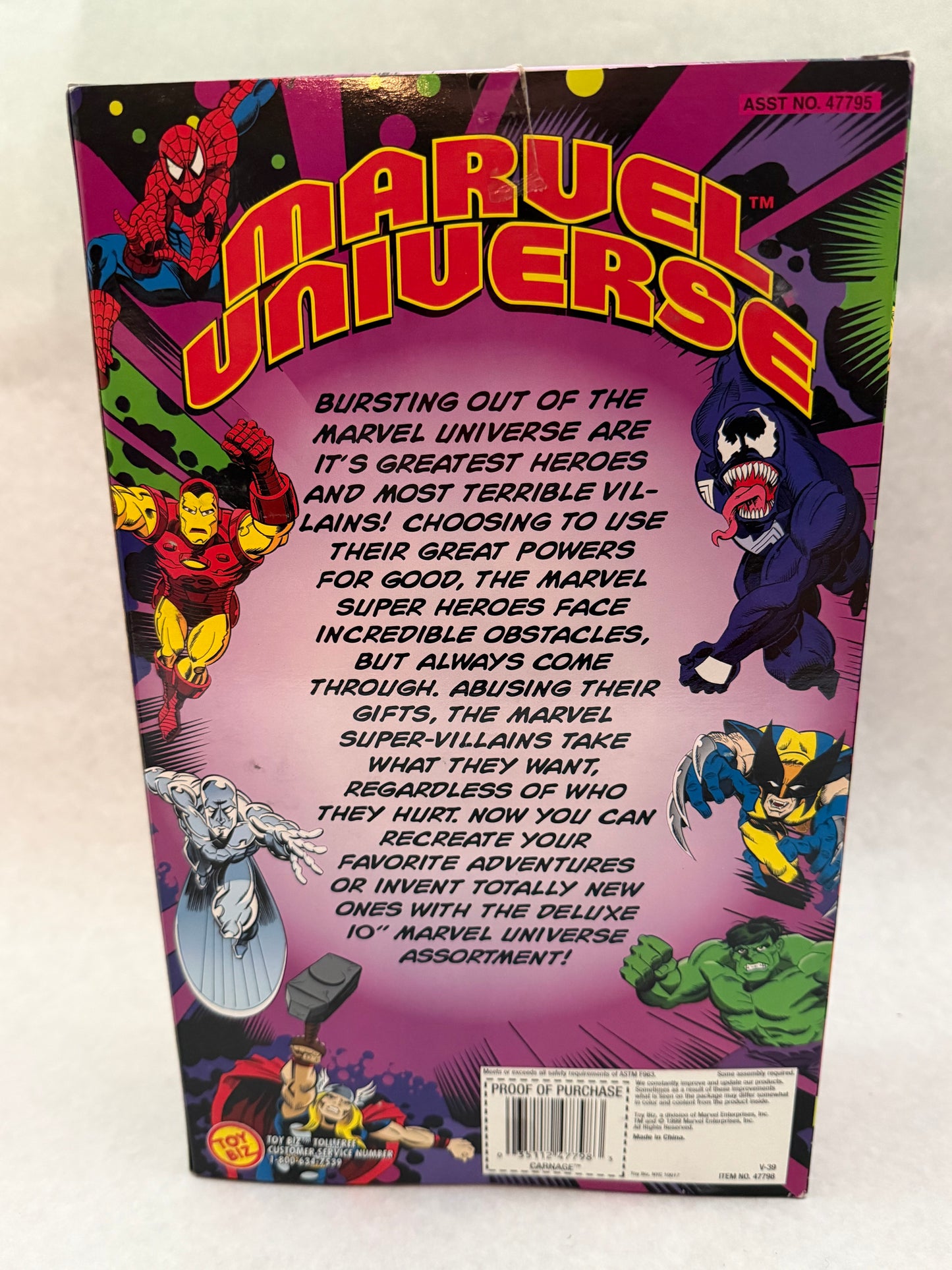 Marvel Universe 10 inch Carnage MIB