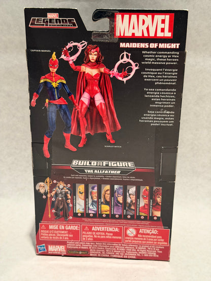 Marvel Legends Maidens of Might Captain Marvel BAF Allfather