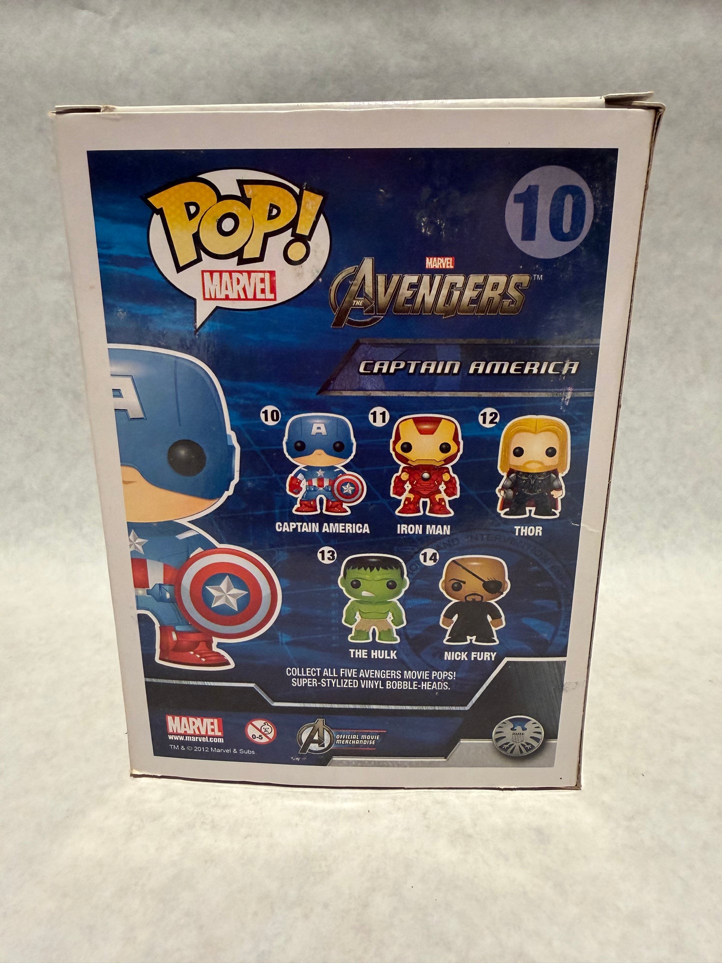 Funko Pop 10 Captain America