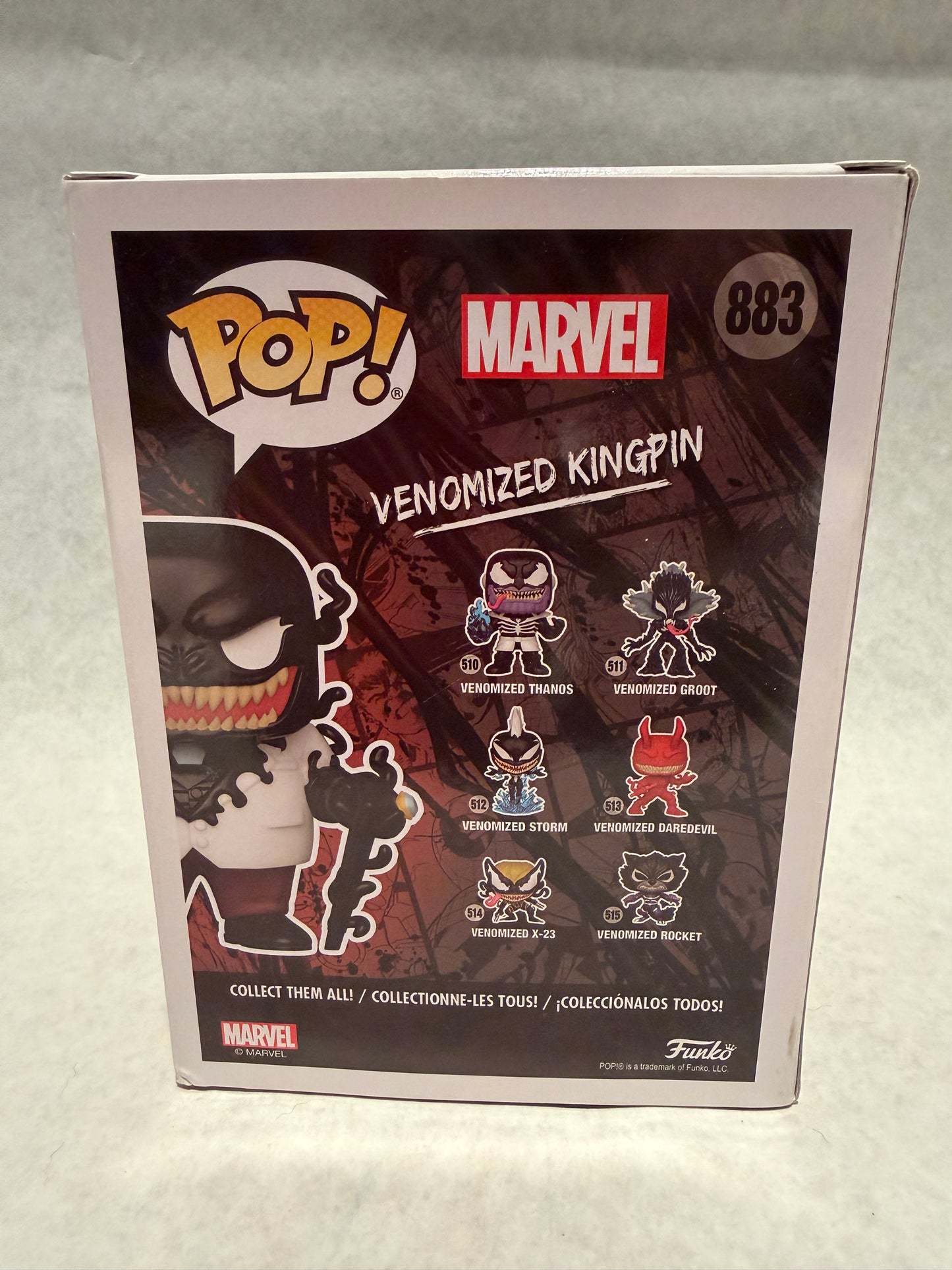 Funko Pop 883 Venomized Kingpin Exclusive