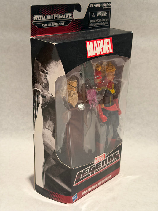 Marvel Legends Maidens of Might Captain Marvel BAF Allfather